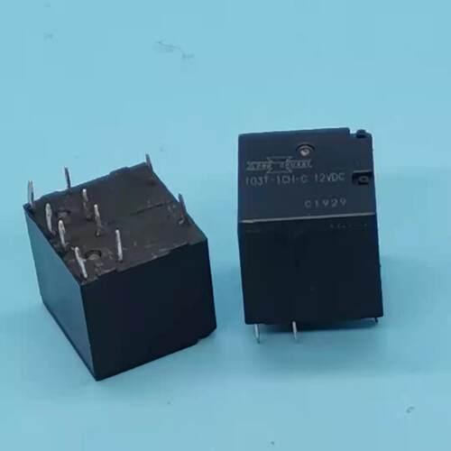全新103T-1CH-C 12VDC汽车继电器 G8NW-27UR 同功能代替 10脚 12V