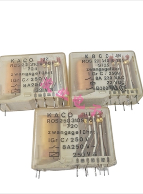 KACO ROS 22 310 X 701 724 ROS 22 310 S 710S720 22VDC 继电器