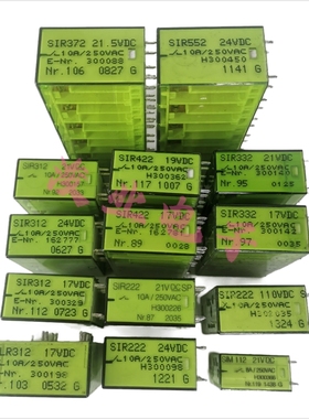 SIR422 19V 332 222 312 21VDC SIR SLR312 17V SIR222 312 24V