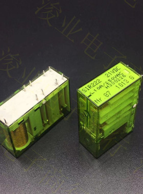 SIR222  进口瑞士安全继电器21VDC拆机货价可直拍 SIR222