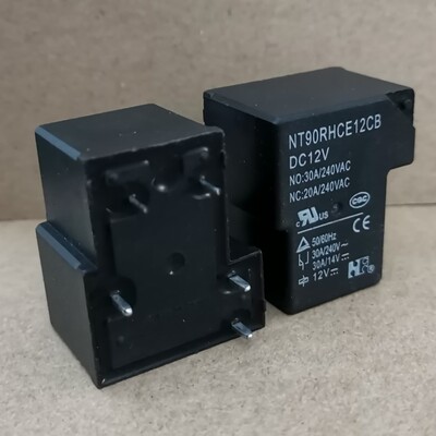 NT90RHCE12CB 12vdc 30a- t90 全新福特大功率信号继电器 5脚双触