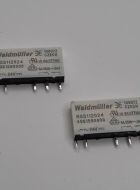 RSS112024F WEIDMULLER魏德米勒继电器 2028380000 6A 5脚