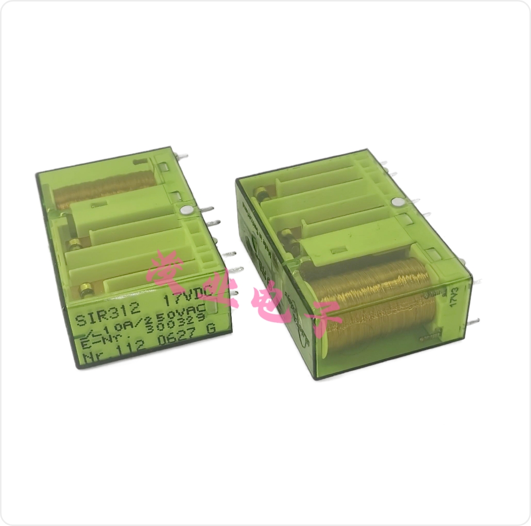 进口瑞士ELESTA爱斯兰塔SIR312-17VDC安全继电器10A250VAC 10脚