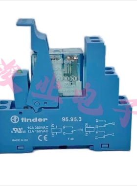 Type40.52 Type44.52芬德继电器finder 95.95.3整套带座