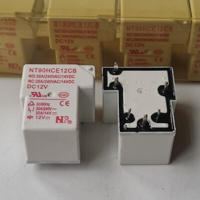 全新原装 NT90HCE12CB-DC12V福特 12V 6脚 30A一开一闭焊脚继电器