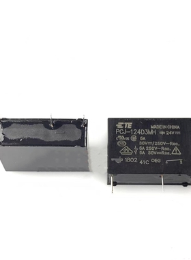 全新原装泰科 PCJ-124D3MH 24V继电器 5A 24VDC 4脚 一组常开