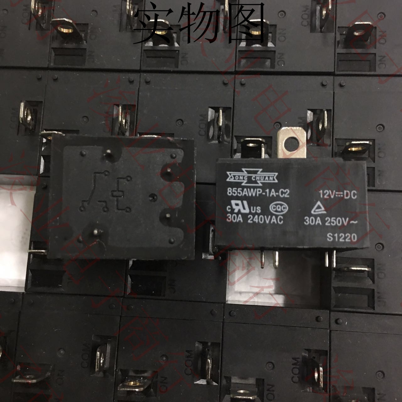 855AWP-1A-C2 12VDC 30A 原装台湾松川空调.热水器专用继电器