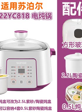 苏泊尔DZ22YC818玻璃盖陶瓷配件