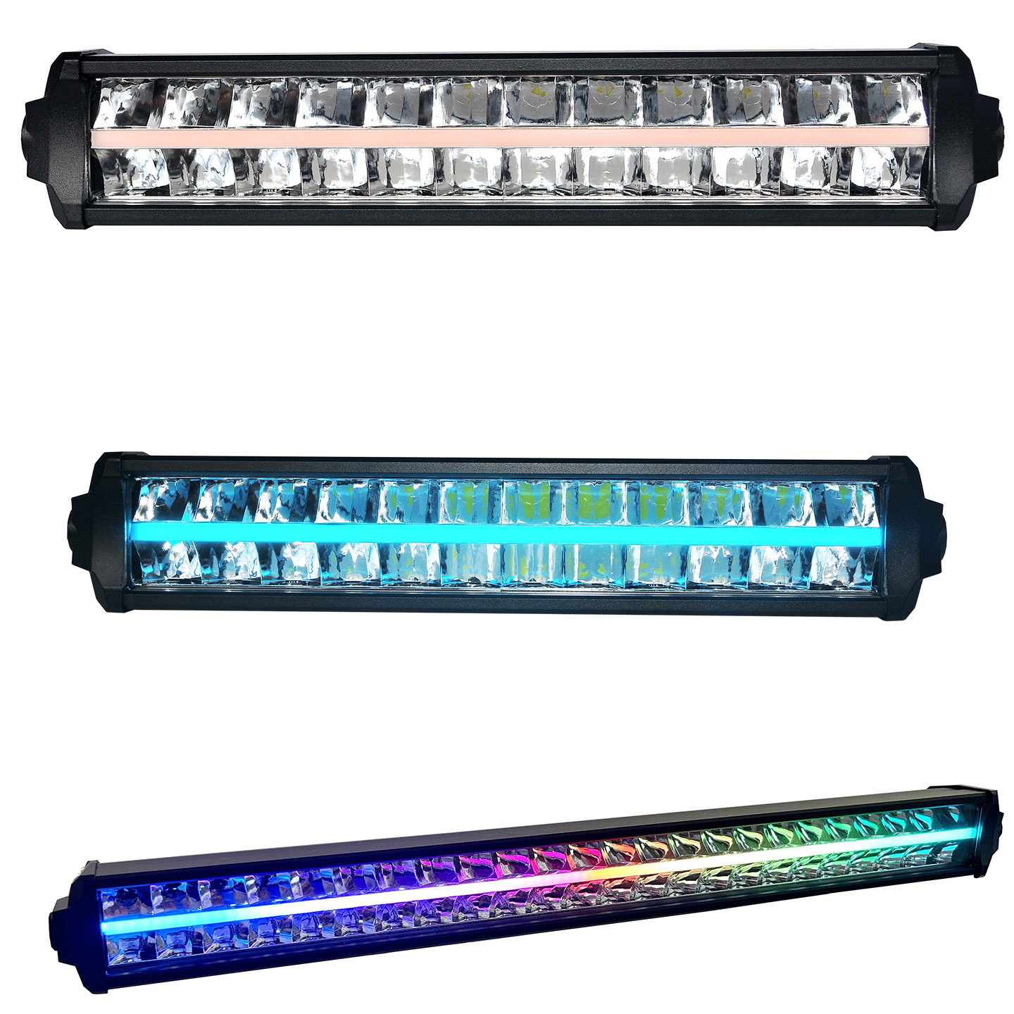 汽车越野车货车双排前杠LED射灯