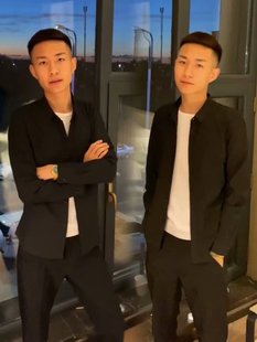2025新款网红百搭黑色小外套痞帅社会人精神小伙衬衫纯色长袖衫男