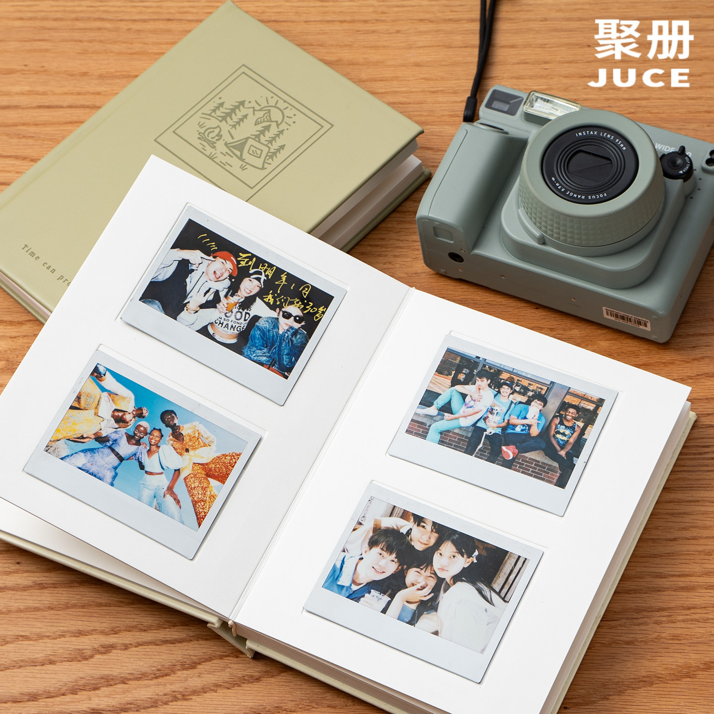 聚册纸书wide宽幅拍立得相册图片