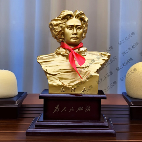 毛主席铜像摆件青年橘子洲头摆件