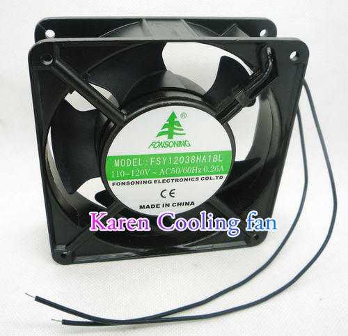 全新FONSONING FSY12038HA1BL 12038 110V 0.26A散热风扇HZDO