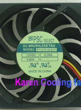 原装PSC P1127010LB1F DC12V 1.20W 0.10A 7CM 7010 散热风扇