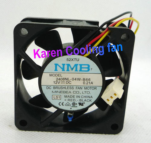 热销推荐原装NMB 6020 12V 0.21A 2408NL-04W-B66 温控电阻风扇 - 封面