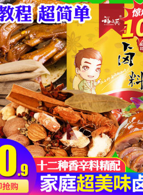 卤料包10包 家庭卤肉配方卤味牛肉炖肉鸡爪花椒香料包调料卤水料