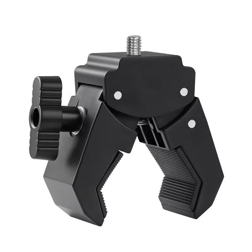 钳夹手机支架1/4螺牙固定单车夹