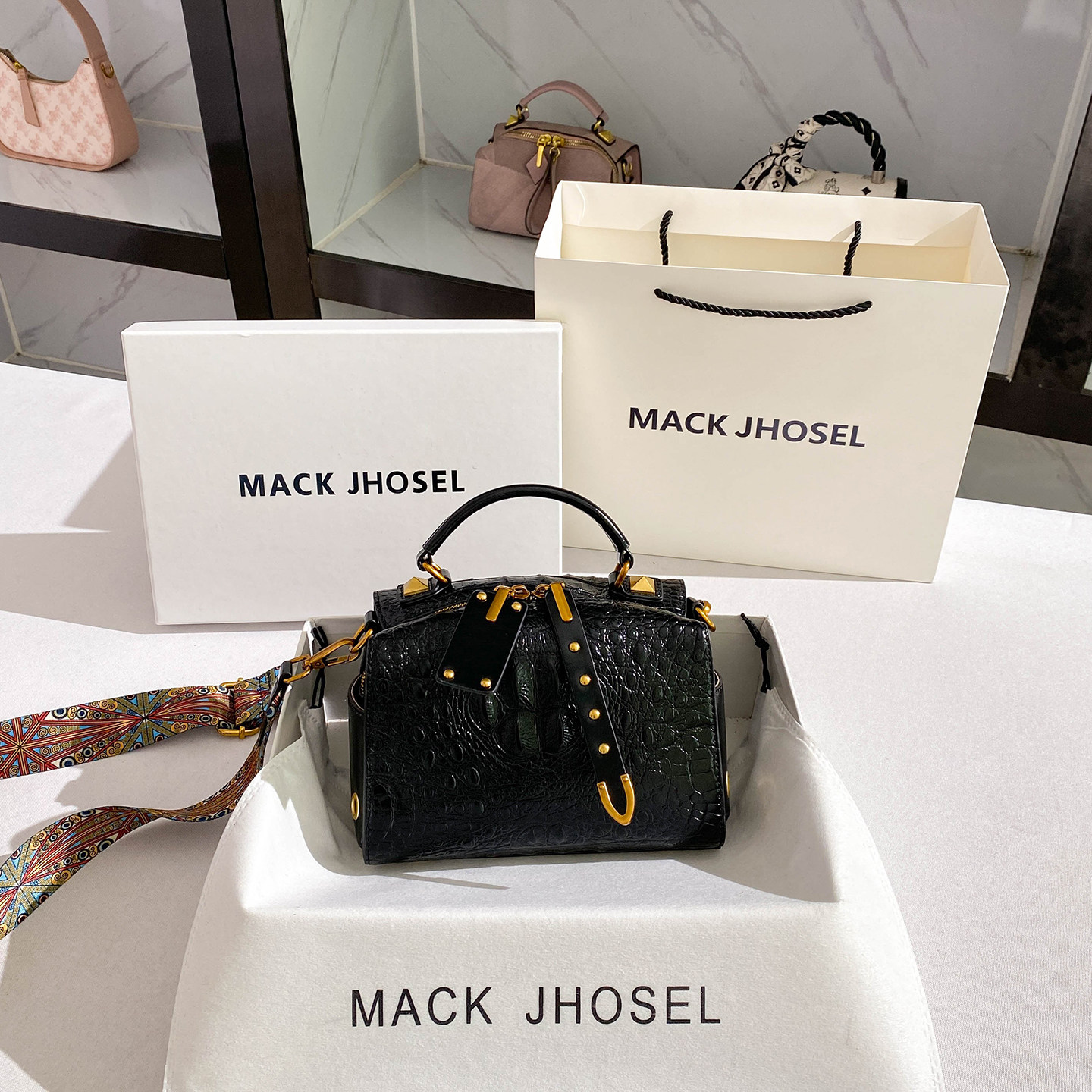 MACKJHOSEL轻奢高级感枕头包女