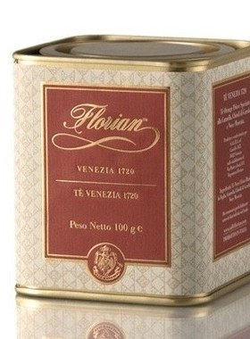 威尼斯1720黑茶100g 義大利威花神咖啡馆～3罐包郵 台灣直送