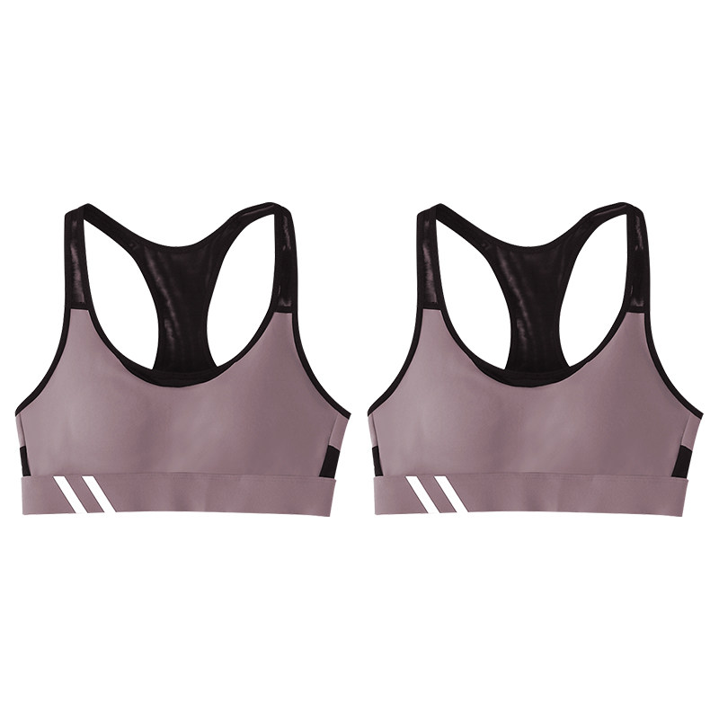 运动内衣女士文胸聚拢无钢圈高强度防震跑步美背瑜伽夏季健身背心