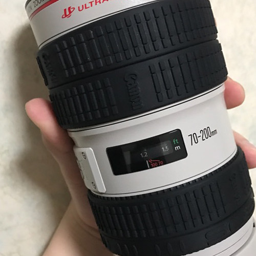 影瞳镜心原创佳能小白兔70-200L 100-400L单反相机镜头胶圈保护圈