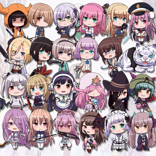 HEAVEN BURNS RED挂件周边动漫亚克力双面钥匙扣绯染天空红烧天堂