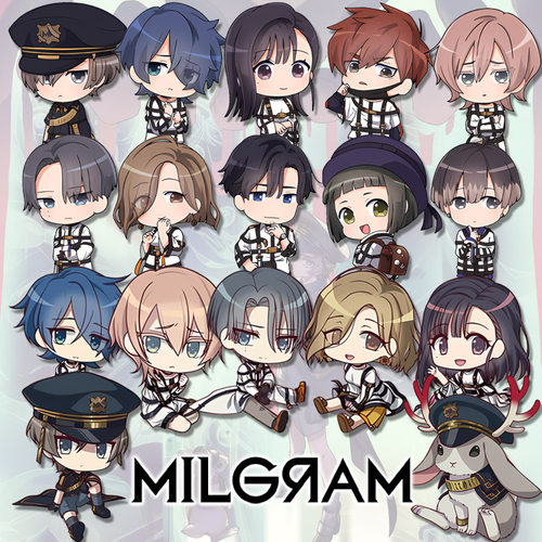 MILGRAM挂件周边动漫亚克力双面游戏钥匙扣-米尔格伦-ミルグラム - 封面