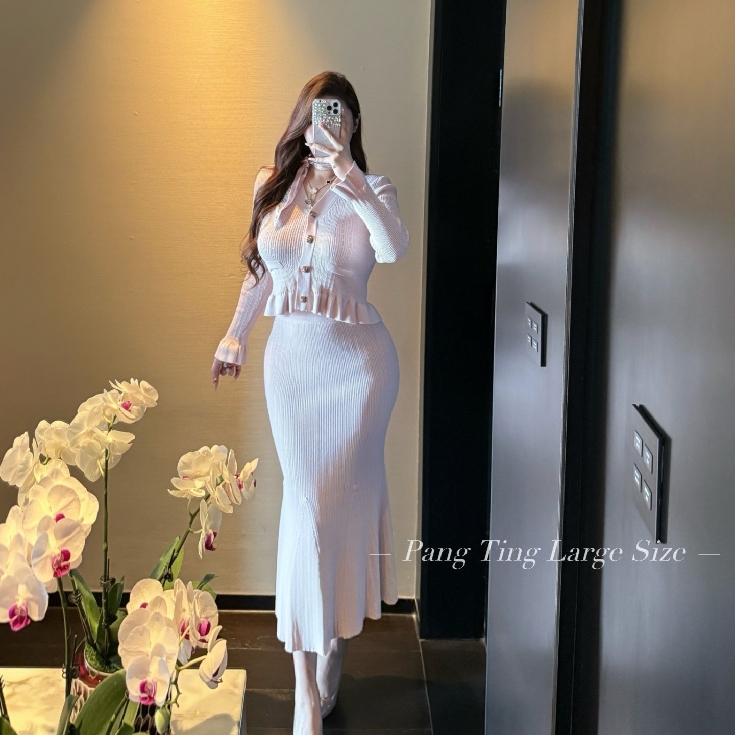 胖婷大码定制胖mm「玫瑰恋人」法式小香风修身长袖针织上衣套装秋,女装/女士精品,大码套装,淘宝优惠券,粉丝福利购,淘宝优惠卷