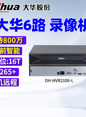 大华网络高清硬盘录像机6路/10路
