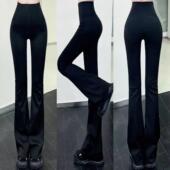 外穿瑜伽健身小脚裤 卡卡官方正品 十九代双压高腰收腹拉链鲨鱼裤