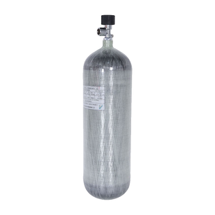 高压气瓶6.8L碳纤维气瓶恒压阀带表防爆阀 不锈钢大转小包邮