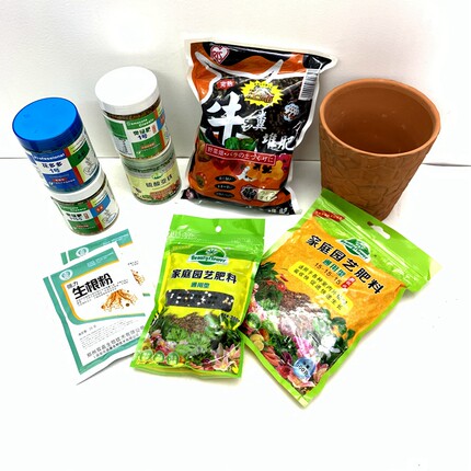 老五的花草时光 肥料 基质 种花种菜营养土通用型好用农户推荐