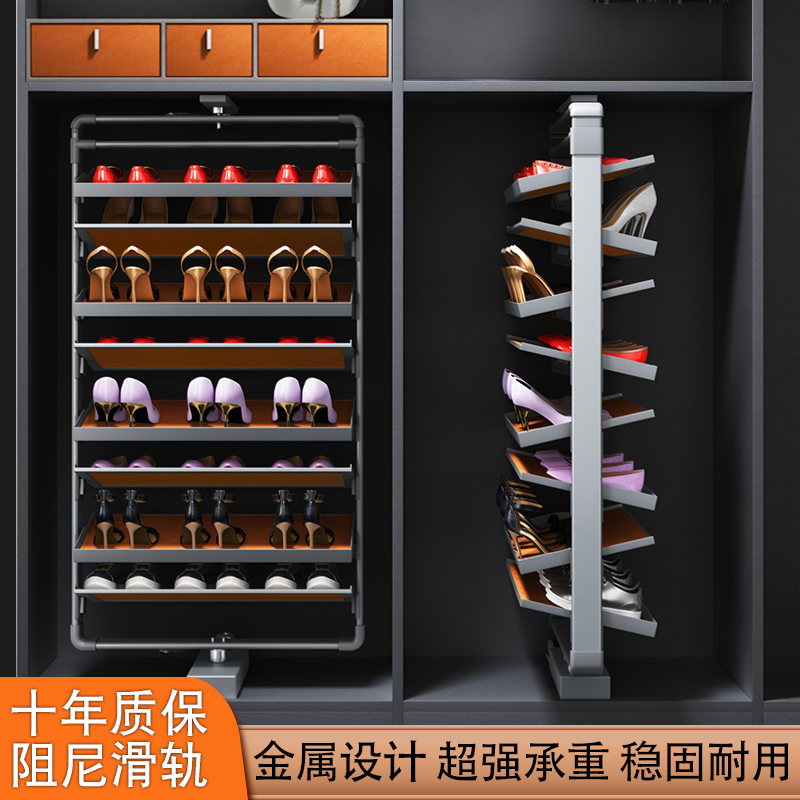 旋转鞋架子360度鞋柜置物架