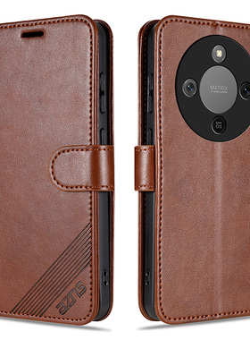 适用荣耀X70 5G手机壳翻盖式皮套荣耀X705G防摔保护套软壳插卡钱包款