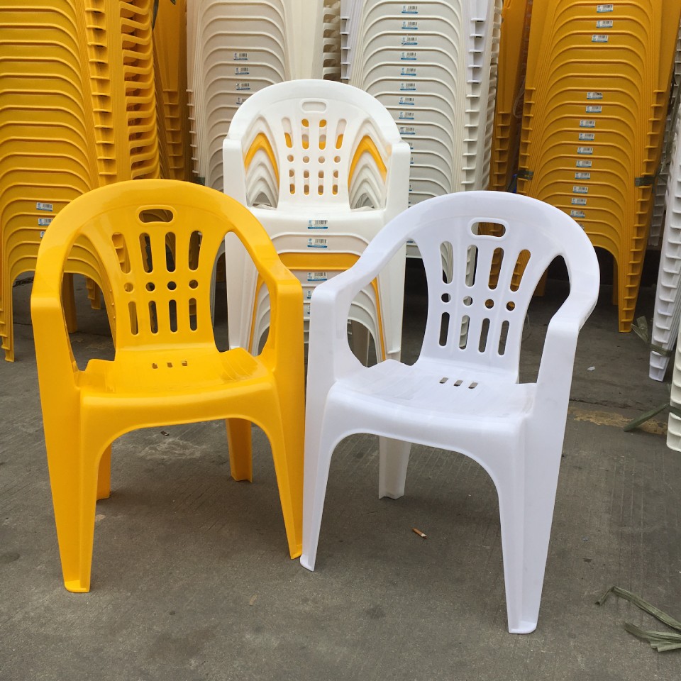 可叠放椅子凳子扶手椅餐椅大排档