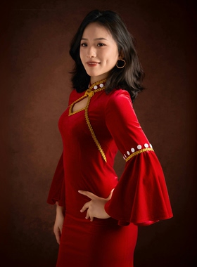 519阿琴同款傈僳族服饰 私人高端定制 民族服装服饰配饰批发正品