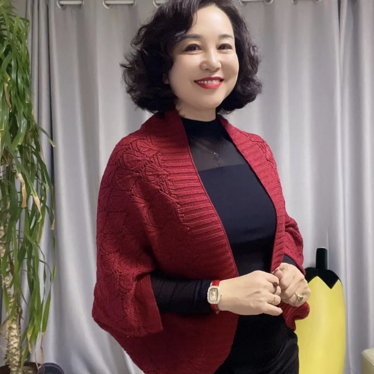 春秋冬镂空宽松韩版时尚保暖披肩