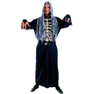 万圣节成人服装大人cos骨架鬼衣密室逃脱npc服装骷髅骨头衣服