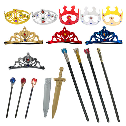 幼儿园表演区儿童头饰公主皇冠