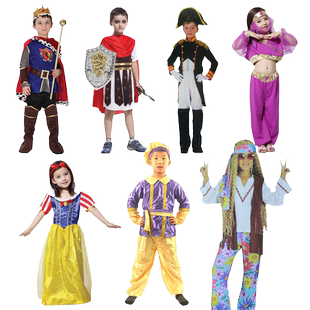 大臣演出服装 cos皇帝的新装大臣课本课堂表演衣服舞台剧课本剧