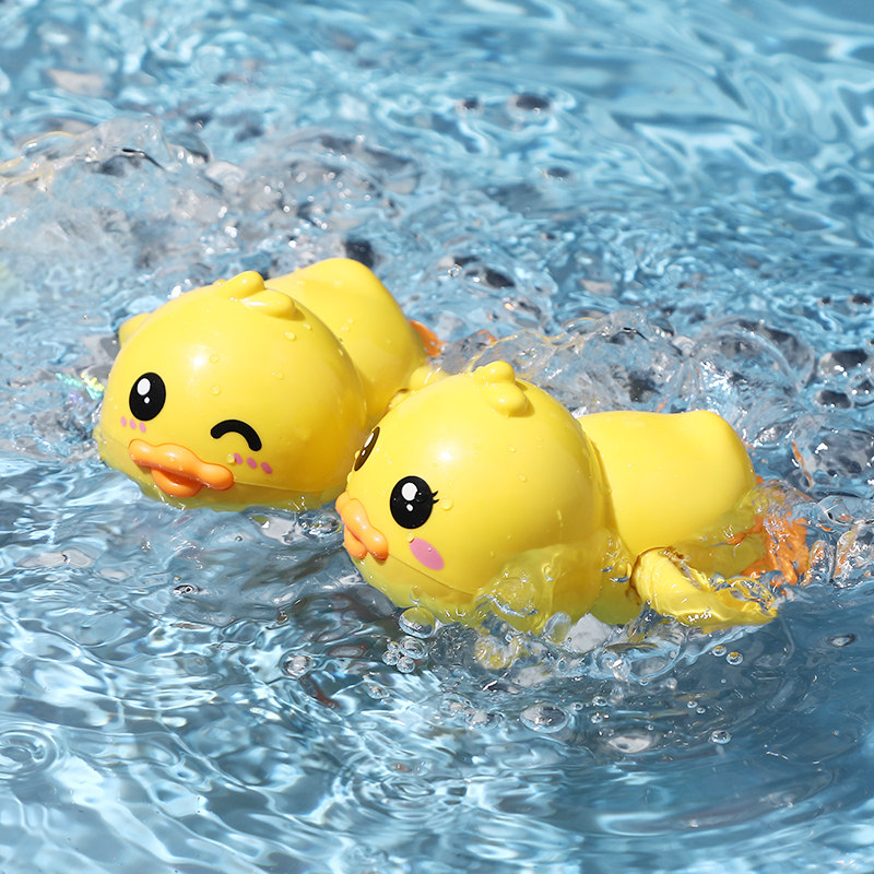宝宝洗澡玩具儿童戏水小鸭子婴儿小孩游泳玩水男孩女孩