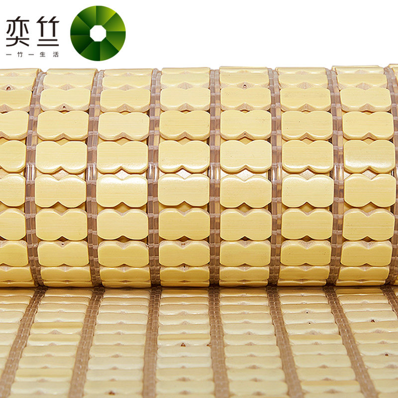 夏季麻将凉席床垫竹席凉席竹块竹粒席子1米5竹凉席麻将席老式定做
