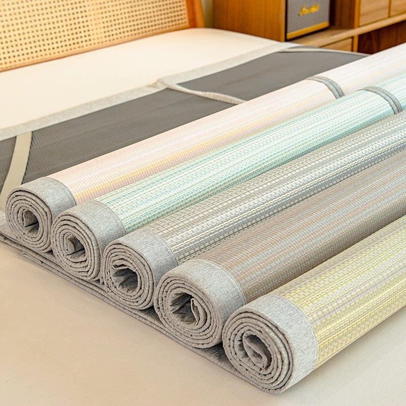 夏天老款老式传统手工天然亚草凉席子高端纯草席芦苇蒲草蔺草垫子