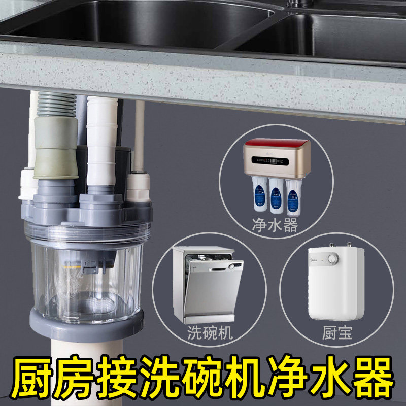 潜水艇多功能接头接洗碗机净水器图片