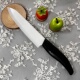 利瓷6寸水果刀带刀鞘 切片刀切菜刀日本工艺陶瓷刀易清洗不生锈