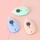 拆快递小刀迷你美工刀开箱神器创意回弹不伤手陶瓷刀片随身可便携