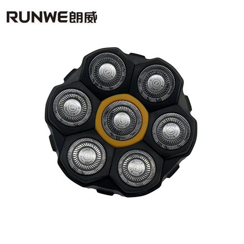 朗威RS2026光头神器光头机自助理发器剃须刀整体磁吸7刀头配件