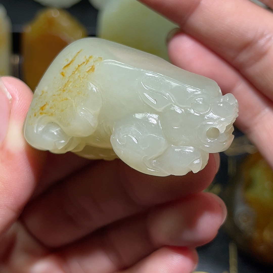 籽料独籽貔貅籽料