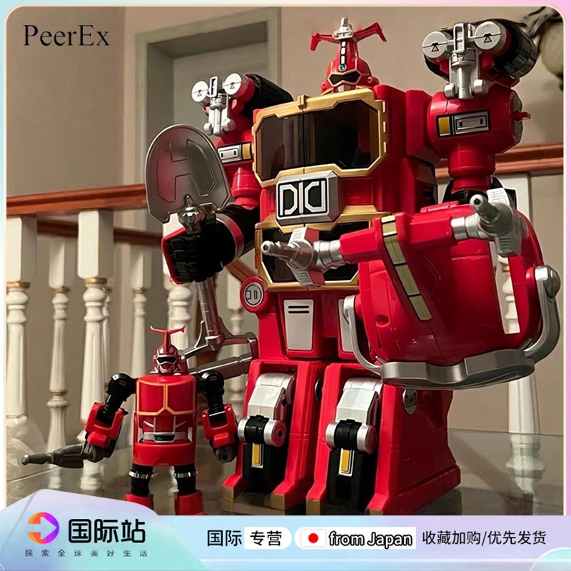 日本PeerEx铁甲小宝系列超大号卡布达巨人双形态关节可动生日礼物图片