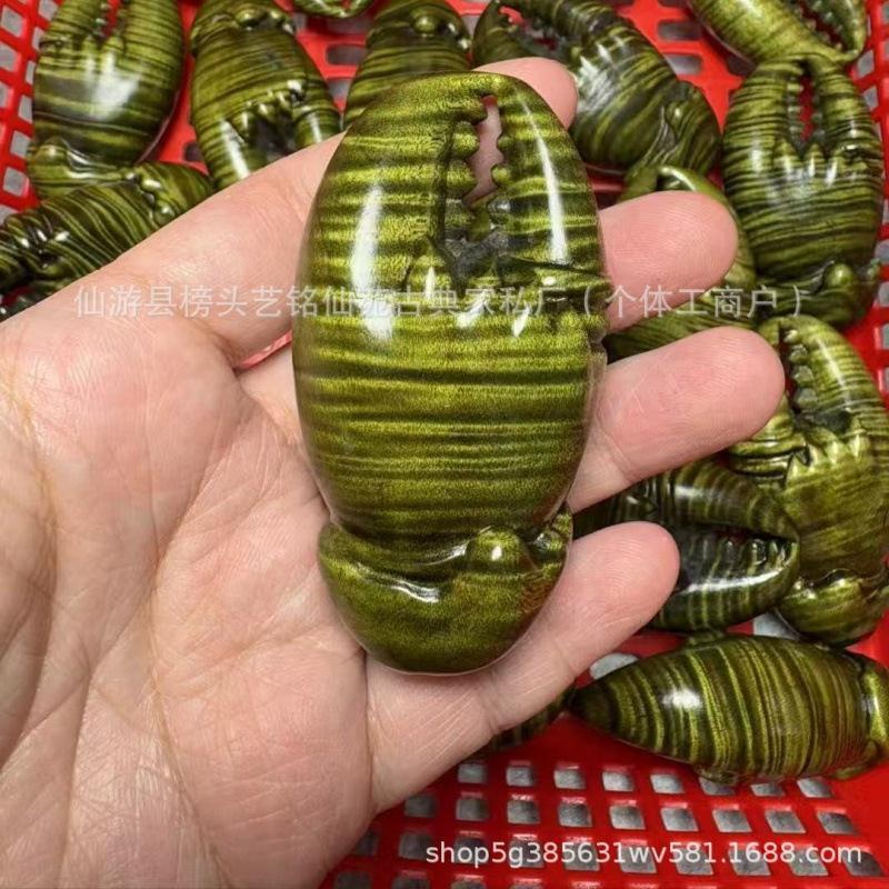 金丝楠木水波钳子手把件马上有钳木雕工艺礼品文玩摆件